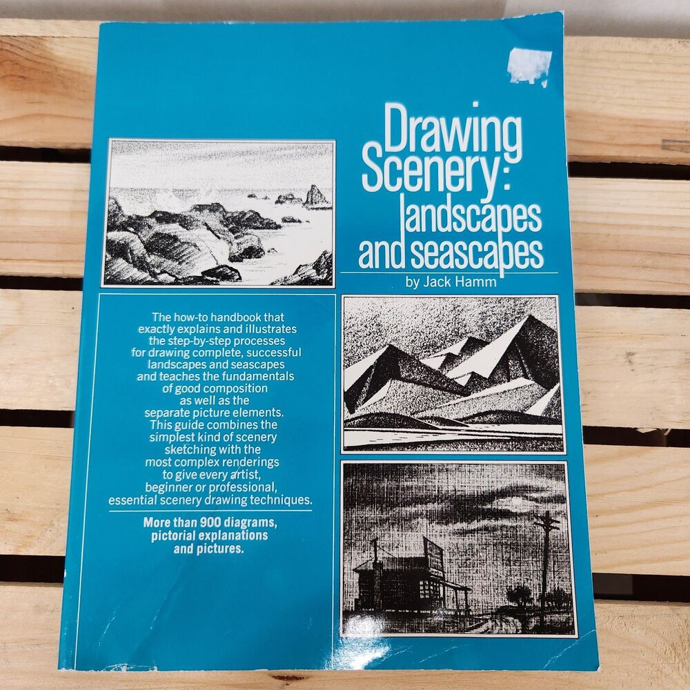 Drawing Scenery Landscapes & Seascapes by Jack Hamm